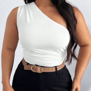 ONE SHOULDER TOP