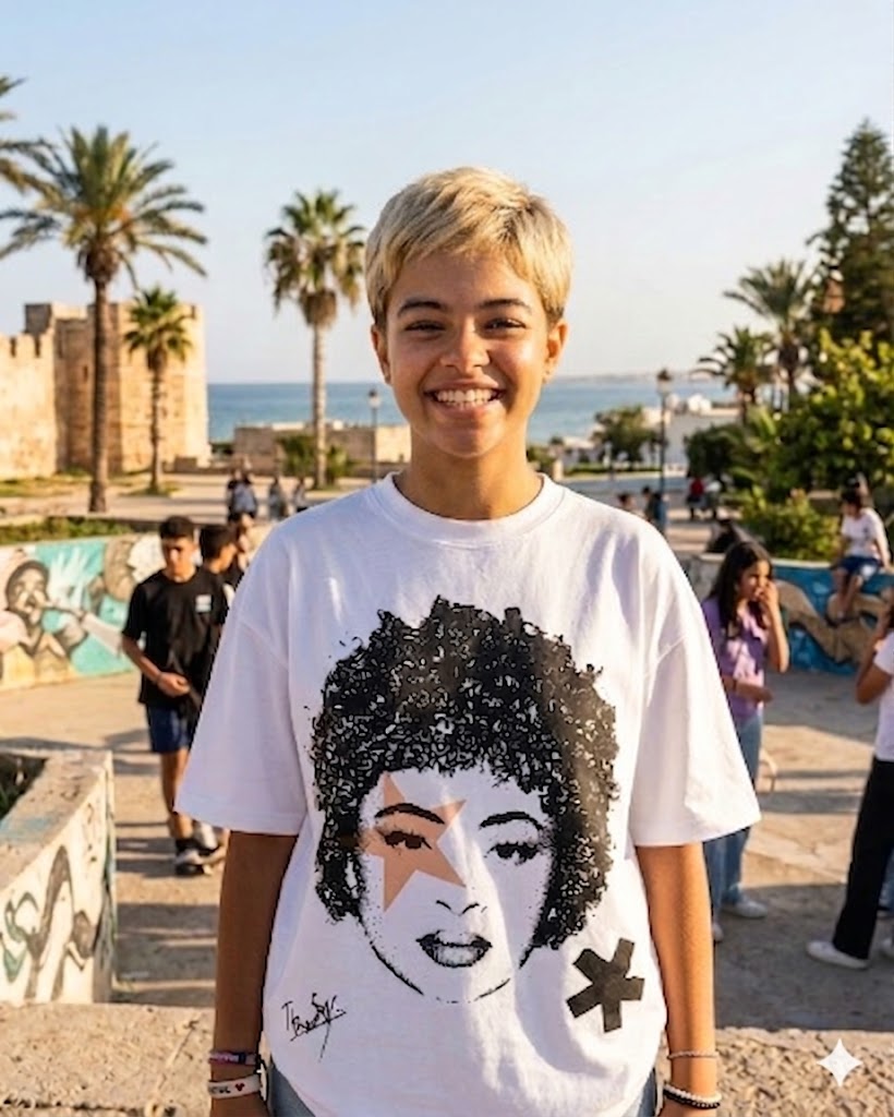 T-shirt Oversize "Curly" - Style Unique