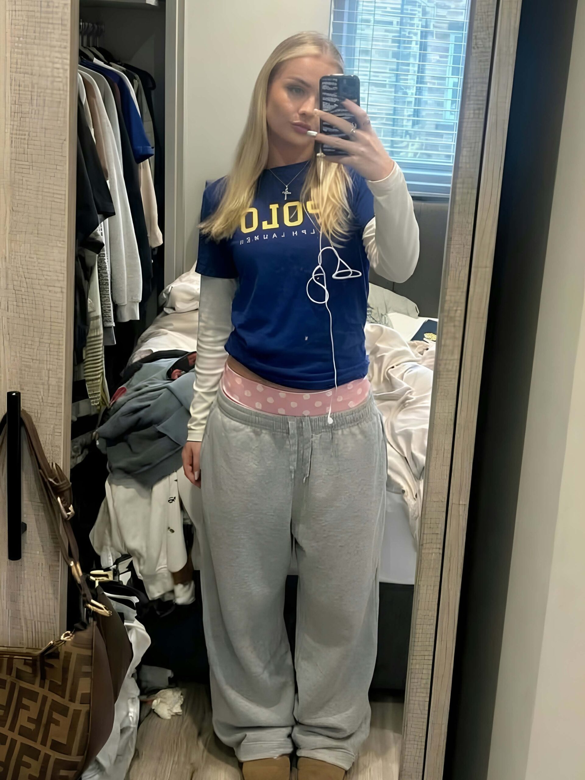 Baggy sweatpant polka dots – Image 2